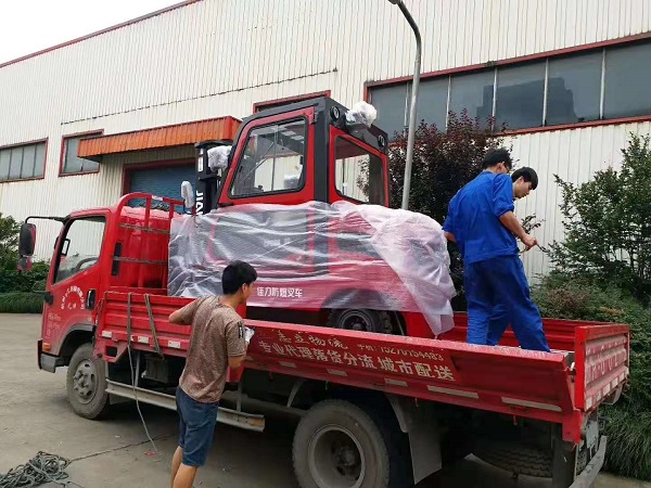 1台3吨内燃防爆叉车如期发往青海民爆企业